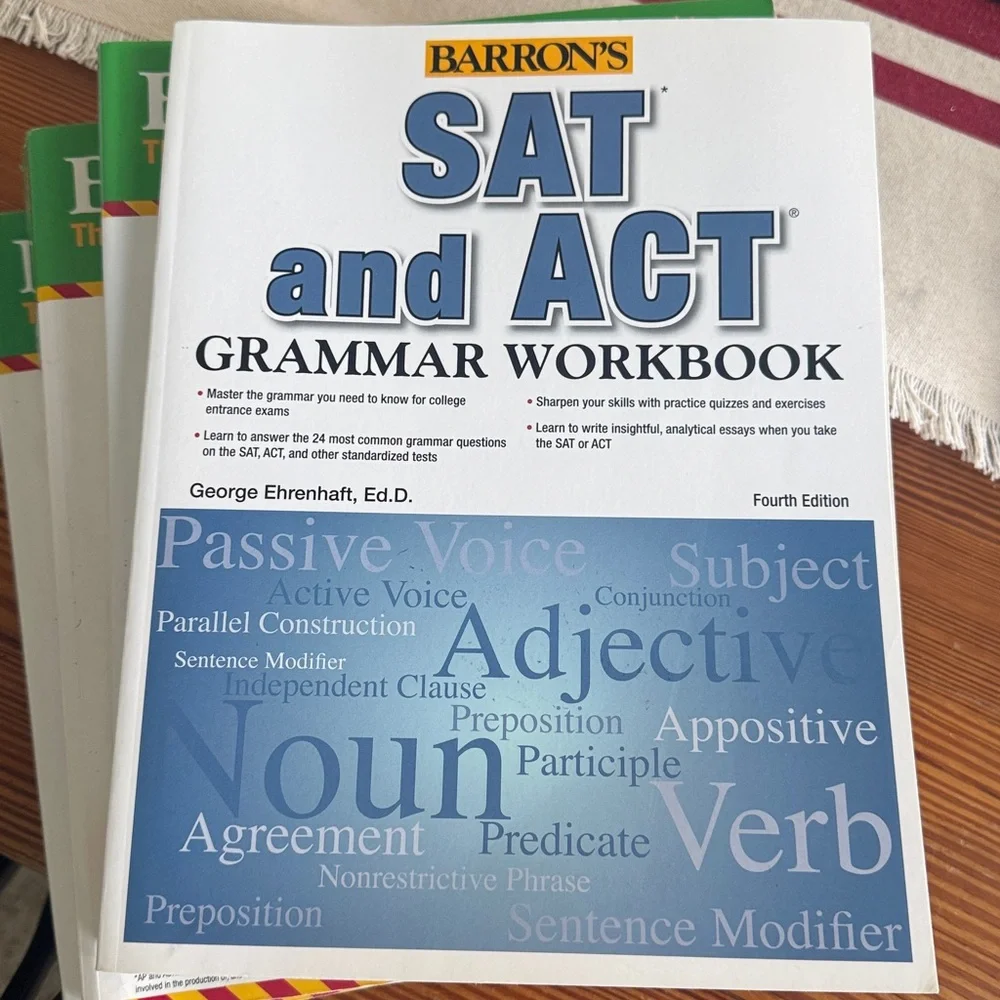 Barron's SAT ACT and AP Test Prep Books - Picture 2 of 6